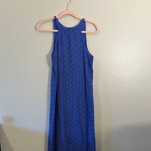 A New Day Periwinkle Lace Top